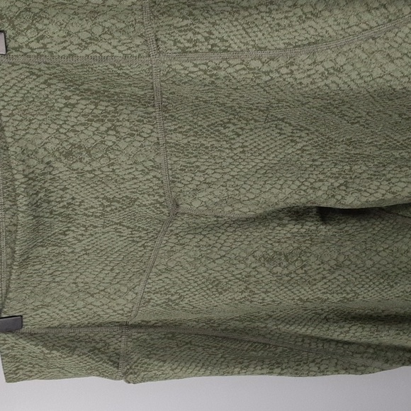 All in Motion Olive Green Snake Print Leggings - Picture 3 of 9